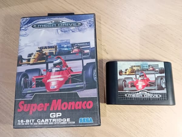 Super Monaco GP Sega Mega Drive (Begagnad)
