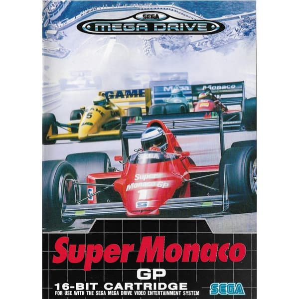 Super Monaco GP Sega Mega Drive (Begagnad)
