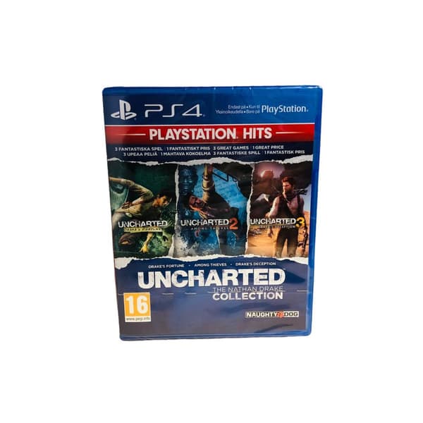 NY! Uncharted 1-3 The Nathan Drake Collection (Svenska versionen Ps4)