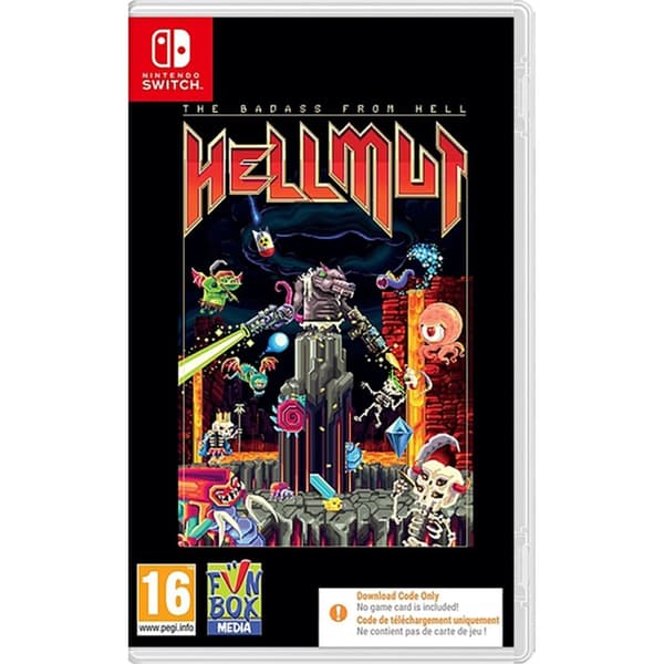 Hellmut: The Badass From Hell (Code in a Box) (Nintendo Switch)