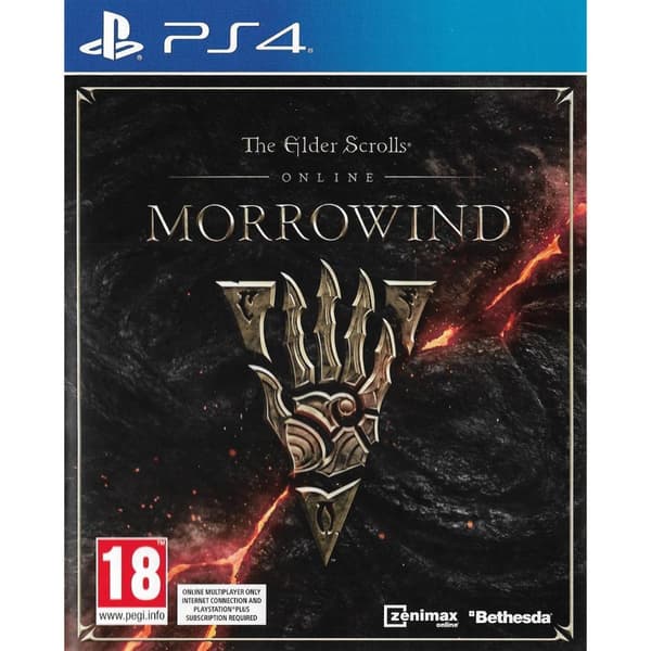 The Elder Scrolls Online Morrowind Playstation 4 PS4