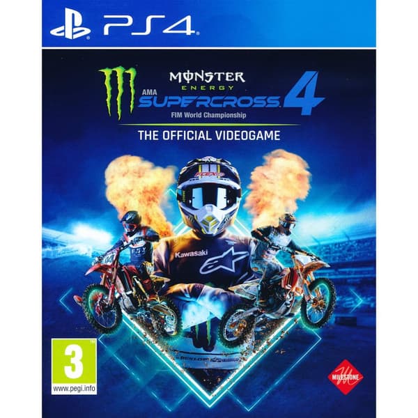 Monster Energy Supercross 4 The Official Videogame Playstation 4 PS4
