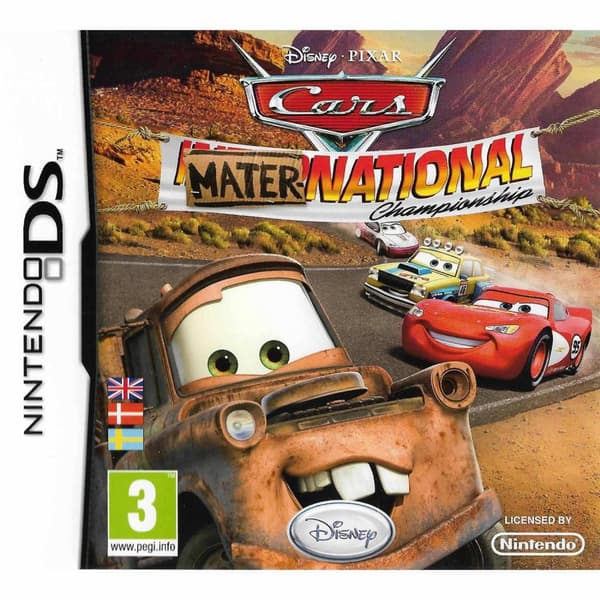 Cars Mater-National Championship Nintendo DS (Begagnad) No Manual