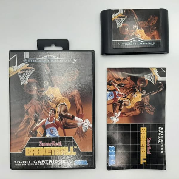Super Real Basketball Sega Mega Drive (Used)