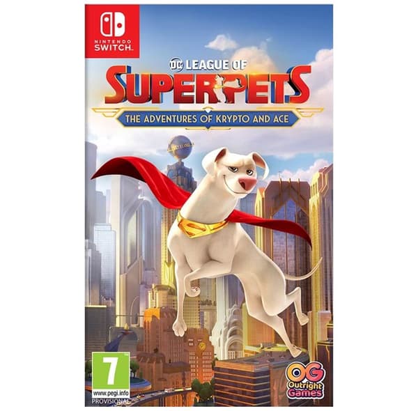Nsw Dc League Of Super-pets: The Adventures Of Krypto And Ace (Nintendo Switch)