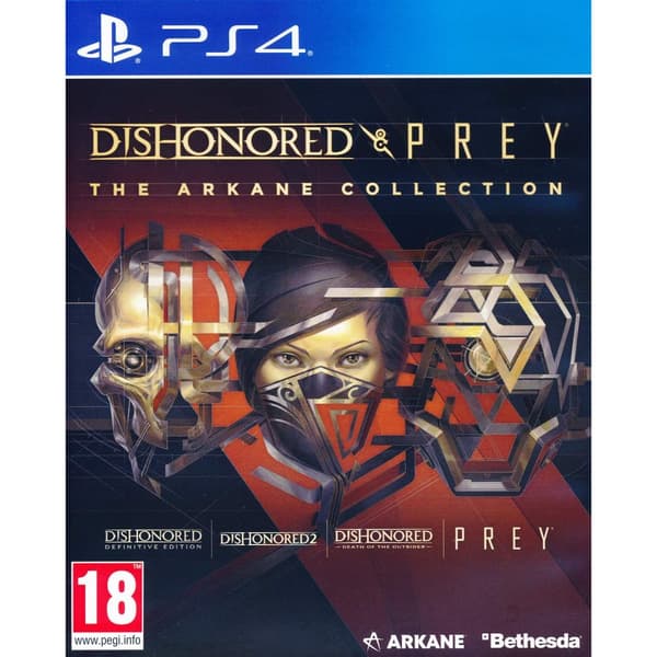 Dishonored & Prey Arkane Collection Playstation 4 PS4