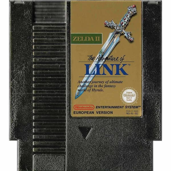 Zelda II The Adventure of Link Nintendo NES (Brukt, Kun kassett)