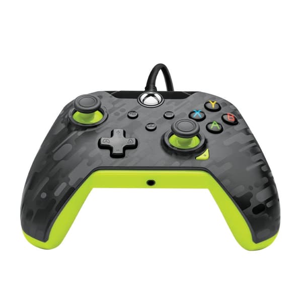 PDP Wired Controller Xbox Series X Blue Carbon - Electric (Yellow) (Xbox Series X)