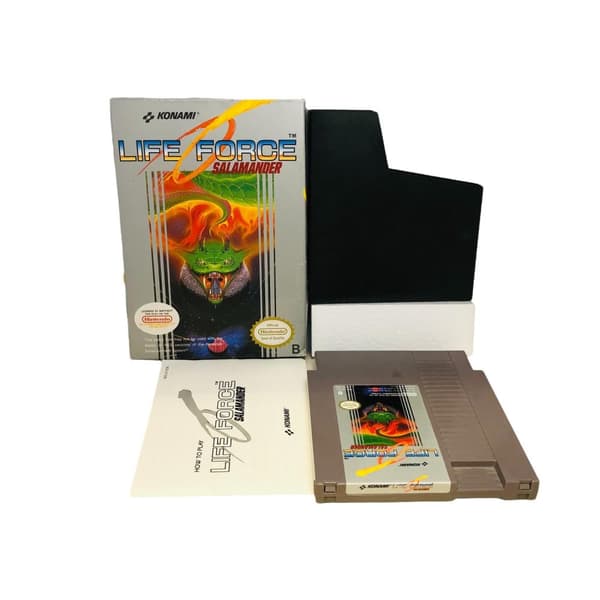 Life Force Salamander (SCN / NES) LifeForce Svensksålt
