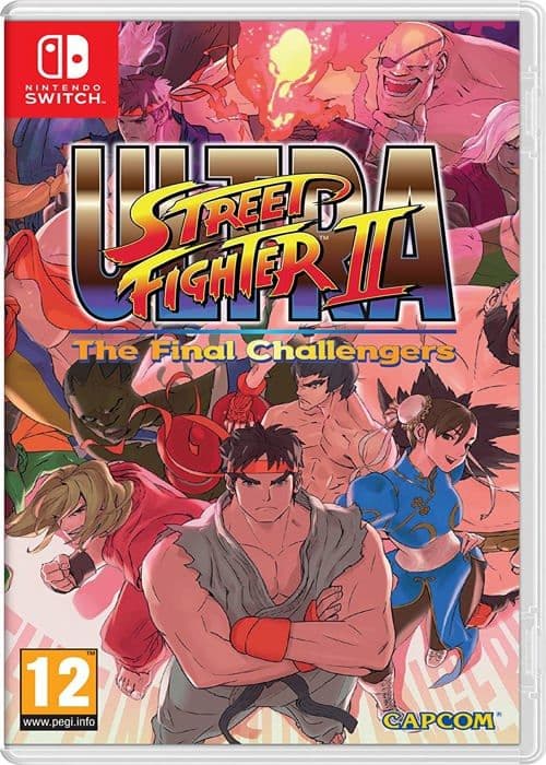 Kampspel - Capcom - Ultra Street Fighter II - Nintendo Switch-plattform - Standard Edition - PEGI 12+