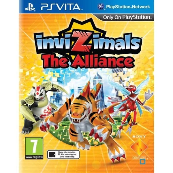 Invizimal: The Alliance PS Vita-spel