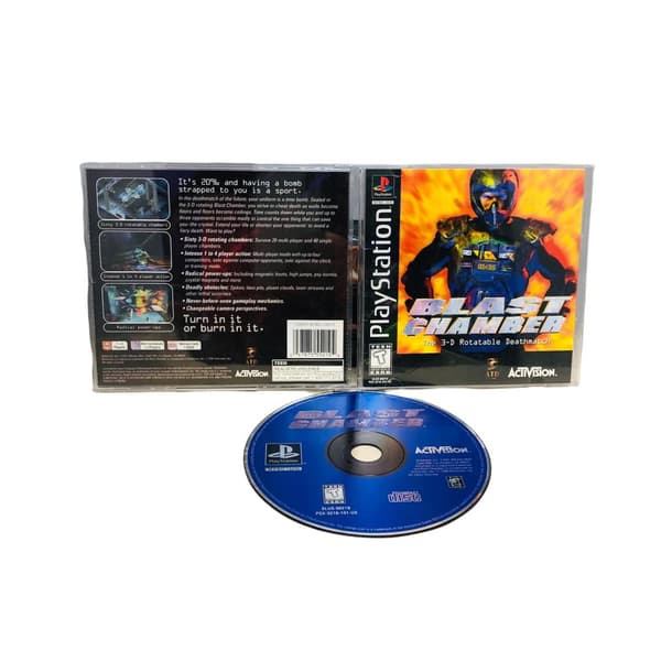 Blast Chamber the 3-D Rotable Deathmatch (USA NTSC / PS1)