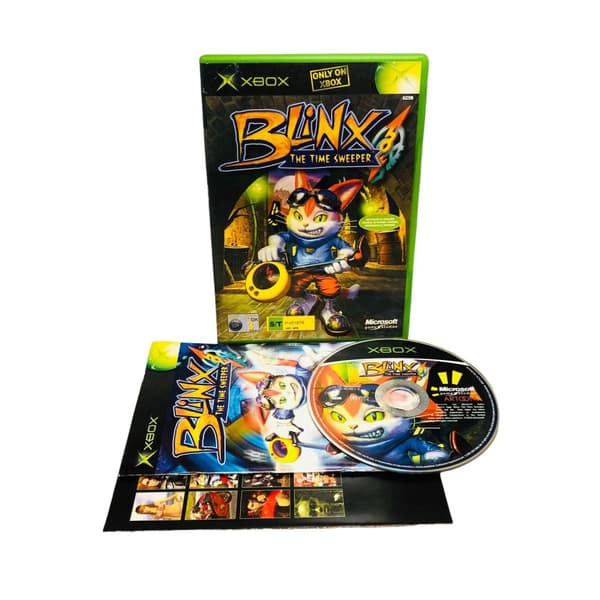 Blinx the time sweeper (Svenska utgåvan Xbox)