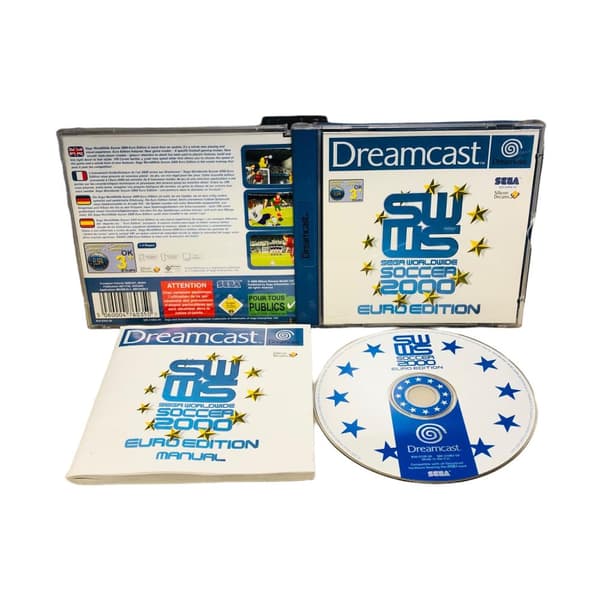 SEGA World Wide Soccer 2000 Euro Edition (EUR / DC)