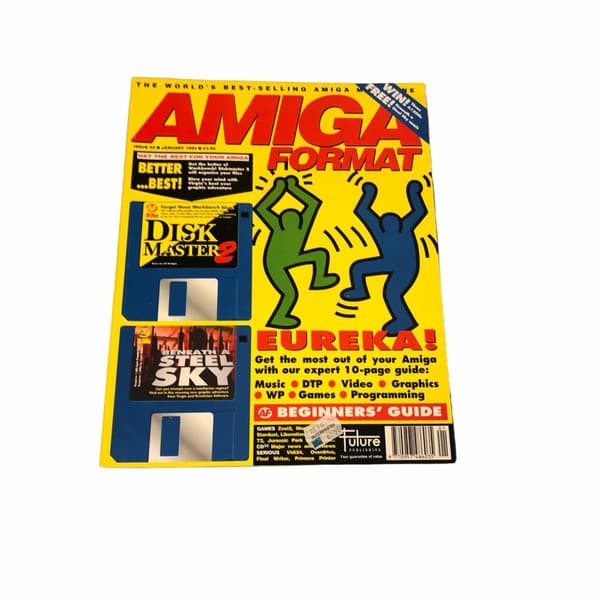Amiga Format January 1994 Issue 55 Vråltjockt nummer!