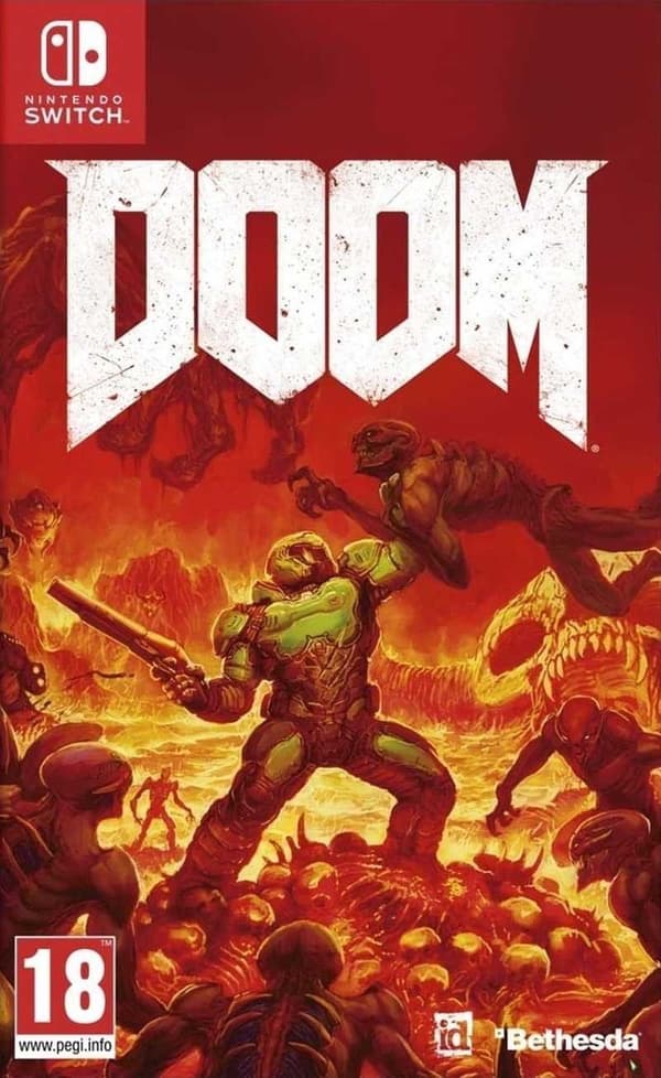 DOOM (code in a box) (ENG/POL) (Nintendo Switch)