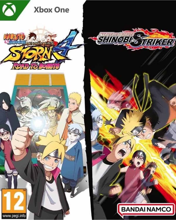 Naruto Shippuden Ultimate Ninja Storm 4 + Naruto To Boruto: Shinobi Striker (xbox Series X  Xbox One) (Xbox One)