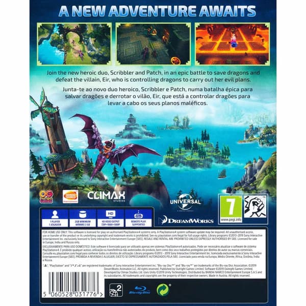 Dragons Dawn of the New Riders Playstation 4 PS4
