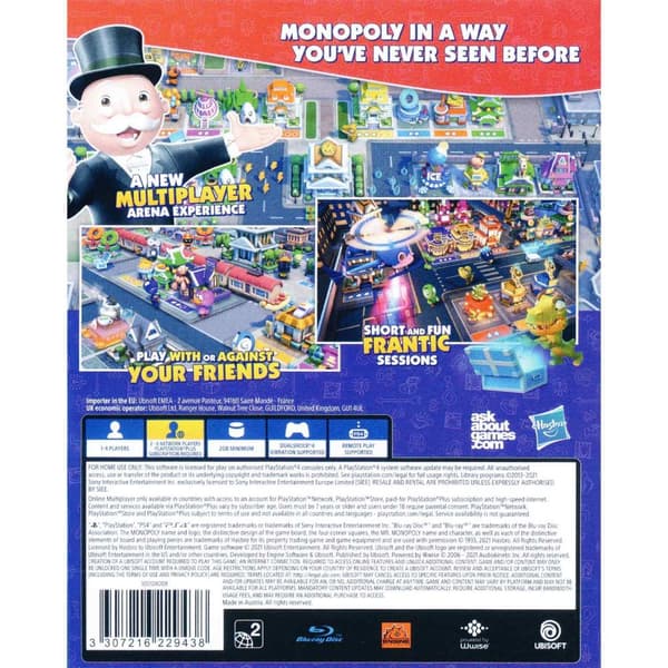 Monopoly Madness Playstation 4 PS4