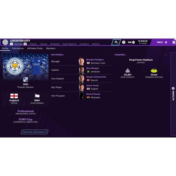 Football Manager 2021 Touch IT/ES Nintendo Switch (Code in a box)