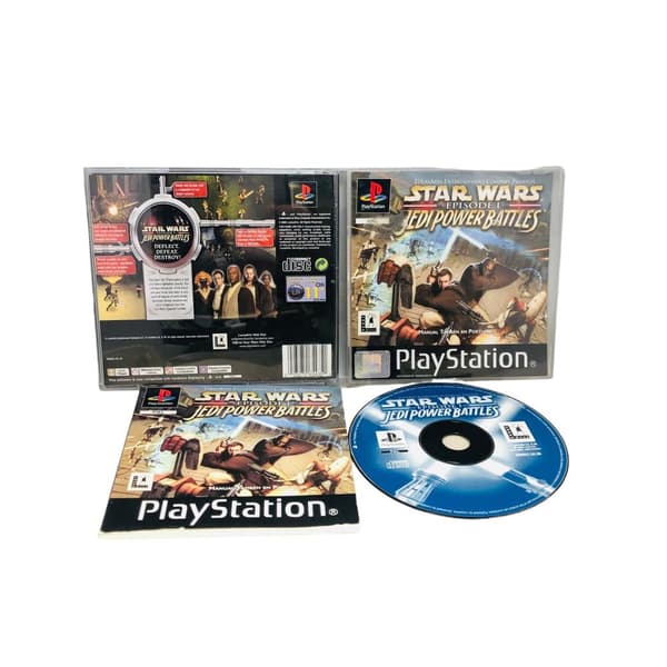 Star Wars Jedi Power Battles (EUR / Sony Playstation PS1)