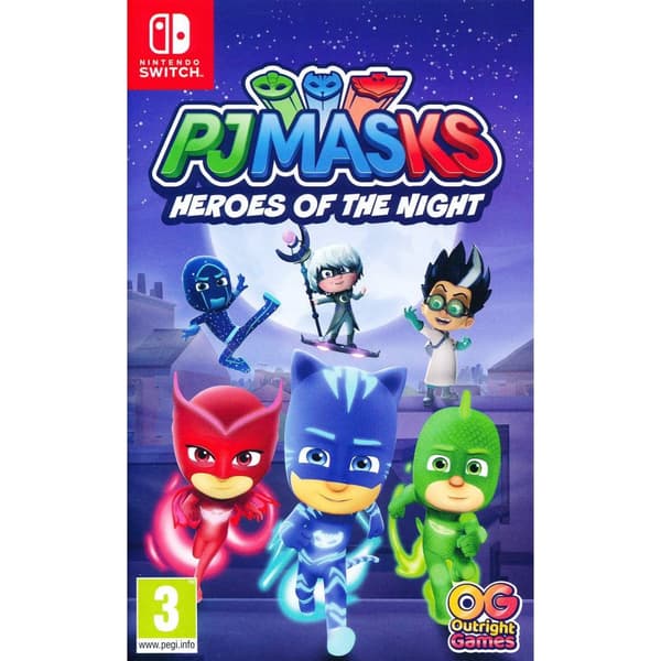 PJ Masks Heroes of The Night Nintendo Switch