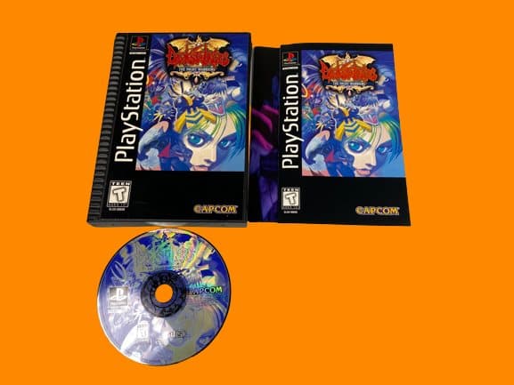 Darkstalkers The Night Warriors KOMPLETT Playstation 1 PS1 PSone PSX