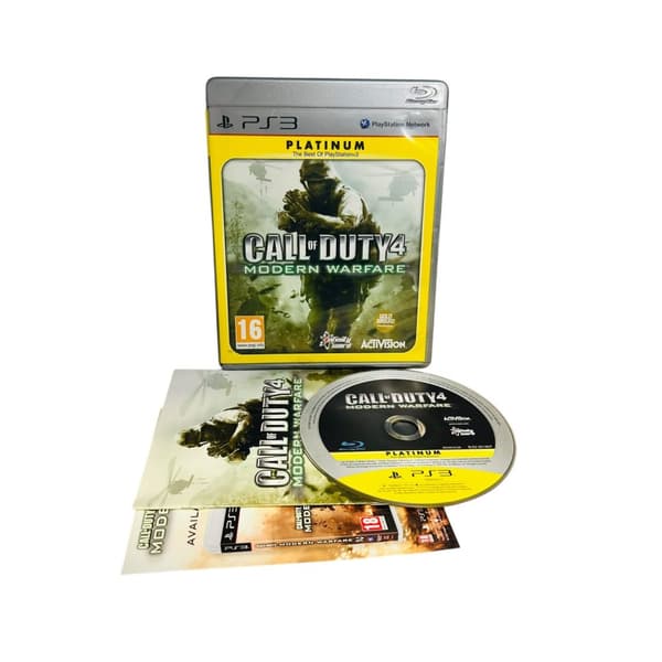 Call of Duty 4: Modern Warfare (EUR Platinum / Playstation 3 Ps3)