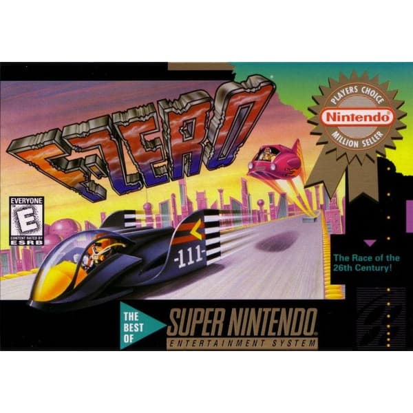 F-Zero Super Nintendo SNES (NTSC-U, Used. Sealed)