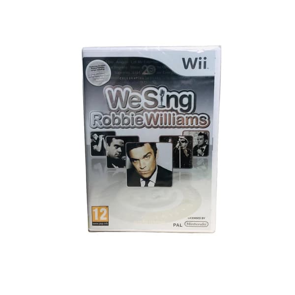 NYTT! We Sing Robbie Williams (Svenska versionen SCN / WII)