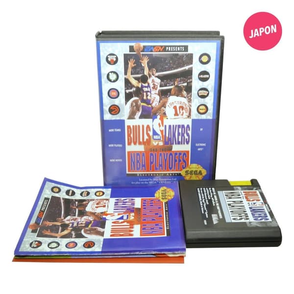 Bulls vs Lakers and the NBA Playoffs (US / GENESIS / Sega Mega Drive)