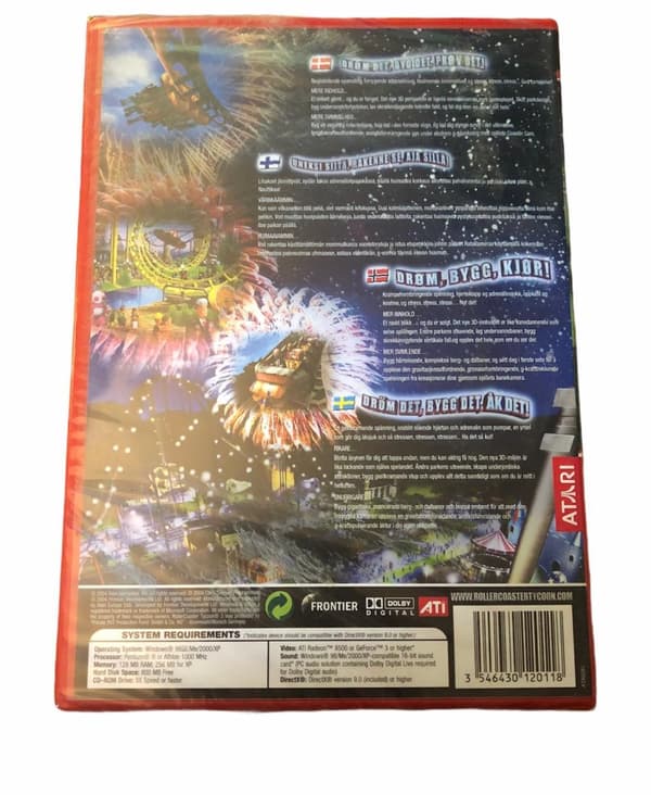 Rollercoaster Tycoon 3  (NYTT / PC)