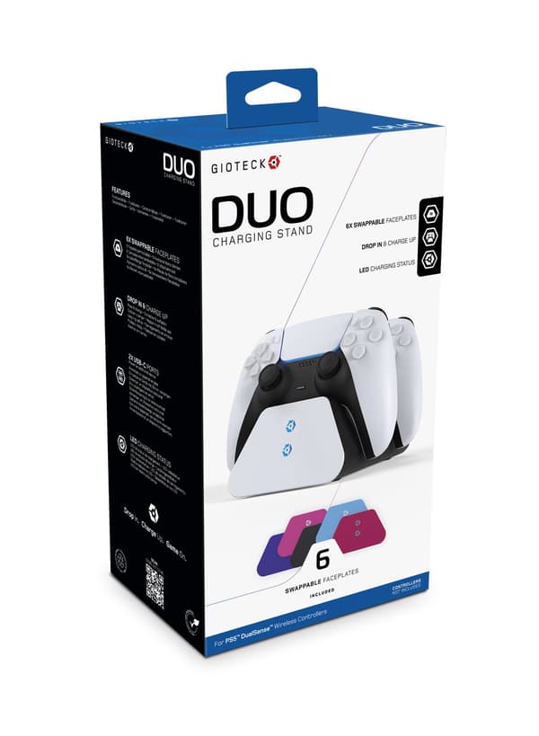 GIOTECK Duo Charging Stand (PlayStation 5)