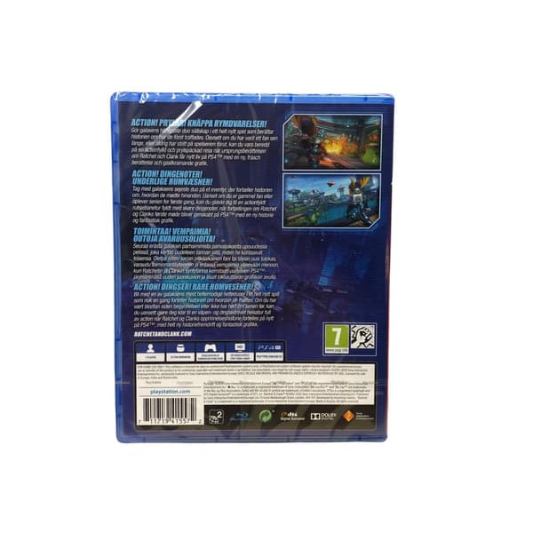 NY! Ratchet & Clank (Svenska versionen Nytt Inplastat  Ps4)