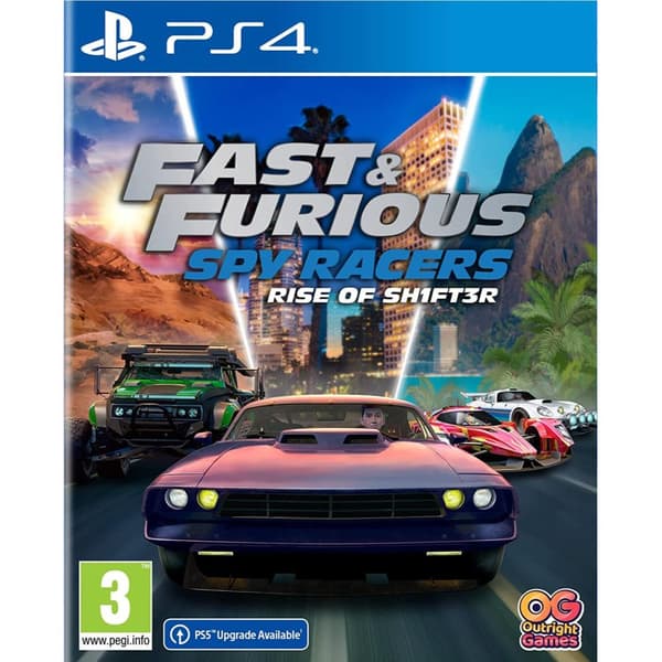 Fast & Furious Spy Racers Rise of Sh1ft3r Playstation 4 PS4