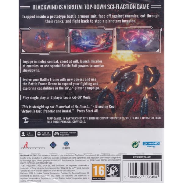 Blackwind Playstation 5 PS5