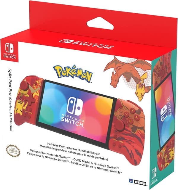 HORI Split Pad Pro (Charizard  Pikachu)  (wii)