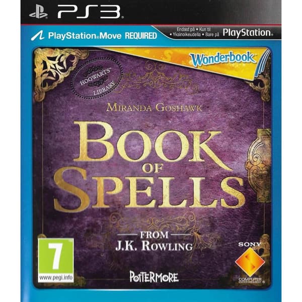 Wonderbook Book Of Spells Playstation 3 PS3 (Brugt)