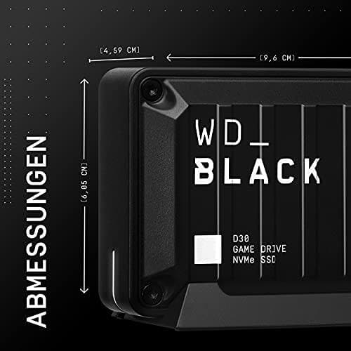 SanDisk WD BLACK 1TB D30 Game Drive SSD för Xbox (WDBAMF0010BBW-WESN)