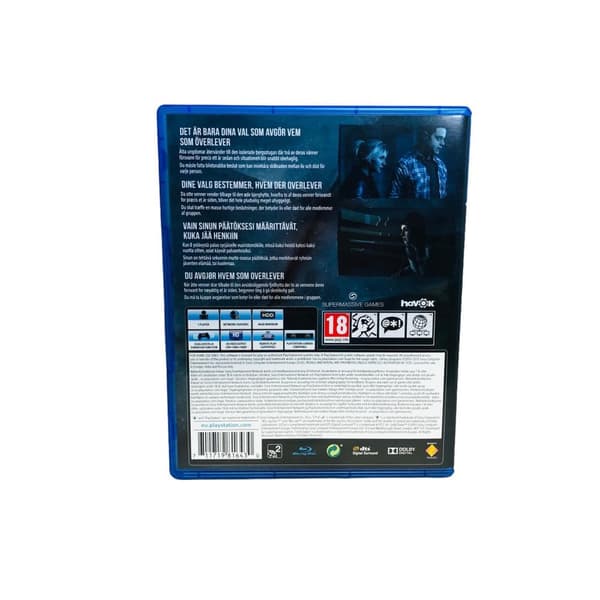 Until Dawn (Svensk utgåva / Sony Playstation PS4) Playstation HIts