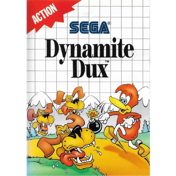 Dynamite Dux Sega Master System (Begagnad)