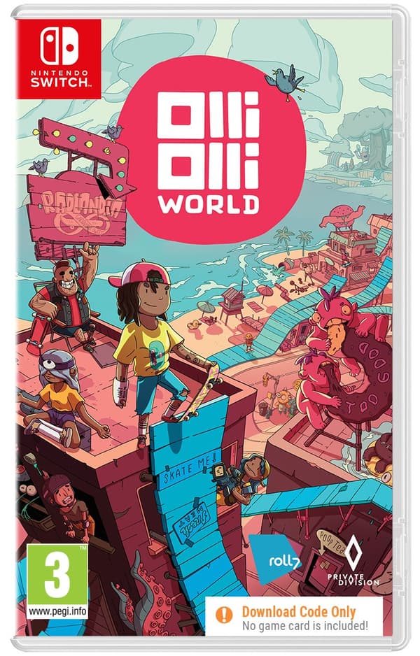 OlliOlli World (Code in Box) (Nintendo Switch)