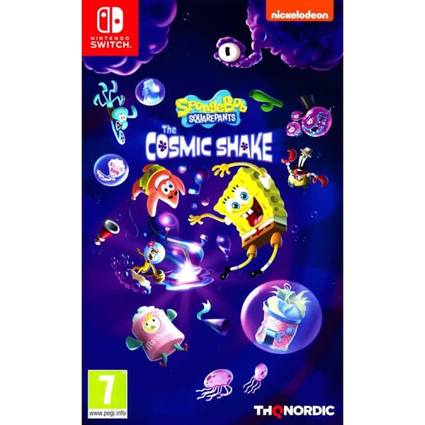 Spongebob Squarepants The Cosmic Shake Nintendo Switch