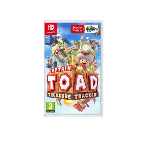NYTT Captain Toad: Treasure Tracker Svenska versionen UK4 Switch