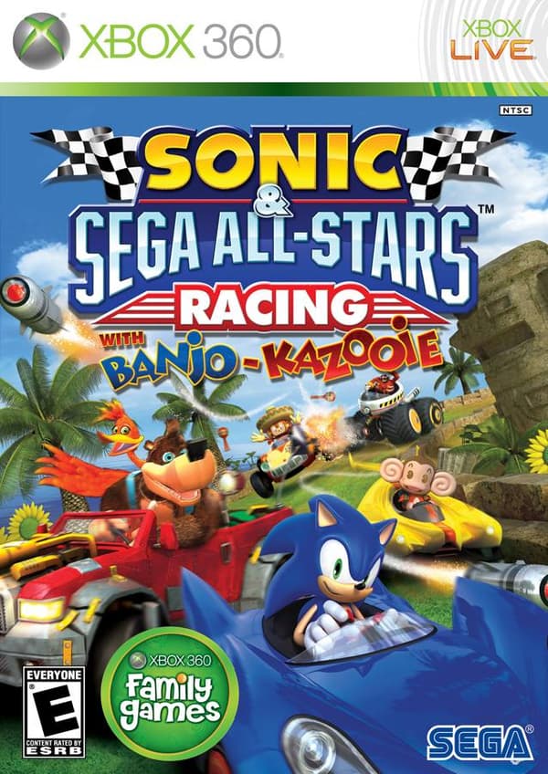 Sonic  Sega All-Stars Racing with Banjo-Kazooie (Import) (Xbox 360)