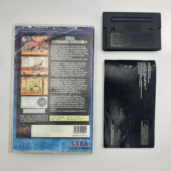 Dragon The Bruce Lee Story Sega Mega Drive (Used)