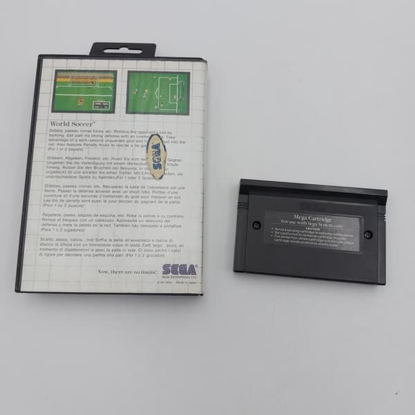 World Soccer Sega Master System (Brugt)