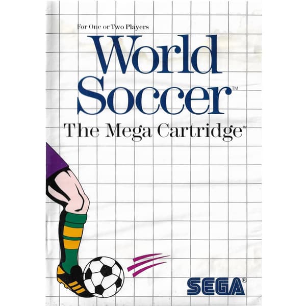 World Soccer Sega Master System (Brugt)