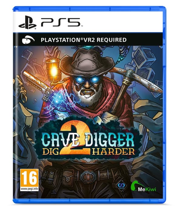 Cave Digger 2: Dig Harder (VR) (PlayStation 5)
