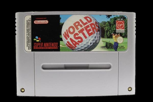 World Masters Golf - Supernintendo/SNES - PAL/SCN/EUR (Begagnad) Endast Kassett